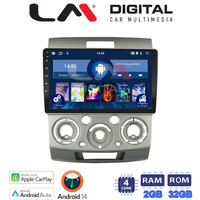 LM Digital - LM ZN4360 GPS Οθόνη OEM Multimedia Αυτοκινήτου για MAZDA BT 50  & FORD RANGER 2006>2011 (CarPlay/AndroidAuto/BT/GPS/WIFI/GPRS) electriclife