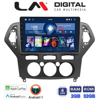 LM Digital - LM ZN4367A GPS Οθόνη OEM Multimedia Αυτοκινήτου για FORD MONDEO 2007 > 2010 (CarPlay/AndroidAuto/BT/GPS/WIFI/GPRS) electriclife