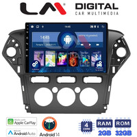 LM Digital - LM ZN4368 GPS Οθόνη OEM Multimedia Αυτοκινήτου για FORD MONDEO 2010 > 2013 (CarPlay/AndroidAuto/BT/GPS/WIFI/GPRS) electriclife