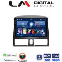 LM Digital - LM ZN4376CL GPS Οθόνη OEM Multimedia Αυτοκινήτου για HONDA CRV  1996-2006 (CarPlay/AndroidAuto/BT/GPS/WIFI/GPRS) electriclife