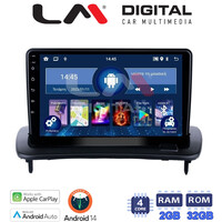 LM Digital - LM ZN4387 GPS Οθόνη OEM Multimedia Αυτοκινήτου για Volvo S40-C30-C70 (CarPlay/AndroidAuto/BT/GPS/WIFI/GPRS) electriclife