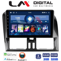 LM Digital - LM ZN4390 GPS Οθόνη OEM Multimedia Αυτοκινήτου για VOLVO XC60 2009-2017 (CarPlay/AndroidAuto/BT/GPS/WIFI/GPRS) electriclife