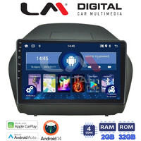 LM Digital - LM ZN4414 GPS Οθόνη OEM Multimedia Αυτοκινήτου για HYUNDAI IX35 2009>2015  (CarPlay/AndroidAuto/BT/GPS/WIFI/GPRS) electriclife