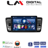 LM Digital - LM ZN4525 GPS Οθόνη OEM Multimedia Αυτοκινήτου για SUBARU LEGACY 2002> (CarPlay/AndroidAuto/BT/GPS/WIFI/GPRS) electriclife