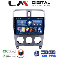LM Digital - LM ZN4526 GPS Οθόνη OEM Multimedia Αυτοκινήτου για SUBARU FORESTER 2002>2007 (CarPlay/AndroidAuto/BT/GPS/WIFI/GPRS) electriclife