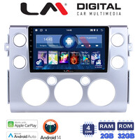 LM Digital - LM ZN4563 GPS Οθόνη OEM Multimedia Αυτοκινήτου για TOYOTA  FJ CRUISER 2014>   (CarPlay/AndroidAuto/BT/GPS/WIFI/GPRS) electriclife