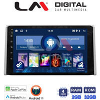 LM Digital - LM ZN4572 GPS Οθόνη OEM Multimedia Αυτοκινήτου για TOYOTA RAV 4  2019 >  (CarPlay/AndroidAuto/BT/GPS/WIFI/GPRS) electriclife