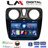LM Digital - LM ZN4657 GPS Οθόνη OEM Multimedia Αυτοκινήτου για Dacia Dokker 2012 > (CarPlay/AndroidAuto/BT/GPS/WIFI/GPRS) electriclife