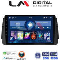 LM Digital - LM ZN4714 GPS Οθόνη OEM Multimedia Αυτοκινήτου για Nissan Micra (K14) 2017> (CarPlay/AndroidAuto/BT/GPS/WIFI/GPRS) electriclife