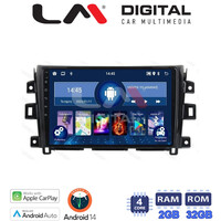 LM Digital - LM ZN4716 GPS Οθόνη OEM Multimedia Αυτοκινήτου για Nissan Navara D23 2016>   (CarPlay/AndroidAuto/BT/GPS/WIFI/GPRS) electriclife