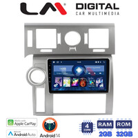 LM Digital - LM ZN4720 GPS Οθόνη OEM Multimedia Αυτοκινήτου για Hummer H2 2002 > 2010 (CarPlay/AndroidAuto/BT/GPS/WIFI/GPRS) electriclife