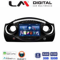 LM Digital - LM ZN4832 GPS Οθόνη OEM Multimedia Αυτοκινήτου για MINI COOPER 2001 > 2007 (CarPlay/AndroidAuto/BT/GPS/WIFI/GPRS) electriclife