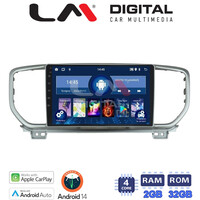 LM Digital - LM ZN4938 GPS Οθόνη OEM Multimedia Αυτοκινήτου για KIA SPORTAGE 2019> (CarPlay/AndroidAuto/BT/GPS/WIFI/GPRS) electriclife