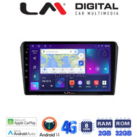 LM Digital - LM ZR8025B GPS Οθόνη OEM Multimedia Αυτοκινήτου για 0 (CarPlay/AndroidAuto/BT/GPS/WIFI/GPRS) electriclife