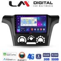 LM Digital - LM ZR8302 GPS Οθόνη OEM Multimedia Αυτοκινήτου για MITSUBISHI OUTLANDER 2001 > 2006 (CarPlay/AndroidAuto/BT/GPS/WIFI/GPRS) electriclife