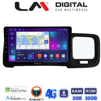 LM Digital - LM ZR8392 GPS Οθόνη OEM Multimedia Αυτοκινήτου για Volvo S60 2010 > 2018 (CarPlay/AndroidAuto/BT/GPS/WIFI/GPRS) electriclife