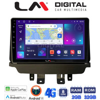 LM Digital - LM ZR8532 GPS Οθόνη OEM Multimedia Αυτοκινήτου για Mazda 2 2014 > (CarPlay/AndroidAuto/BT/GPS/WIFI/GPRS) electriclife