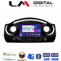LM Digital - LM ZR8832 GPS Οθόνη OEM Multimedia Αυτοκινήτου για MINI COOPER 2001 > 2007 (CarPlay/AndroidAuto/BT/GPS/WIFI/GPRS) electriclife