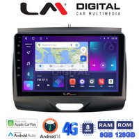 LM Digital - LM ZT8576A GPS Οθόνη OEM Multimedia Αυτοκινήτου για Ford Ranger 2015 > 2020 (CarPlay/AndroidAuto/BT/GPS/WIFI/GPRS) electriclife
