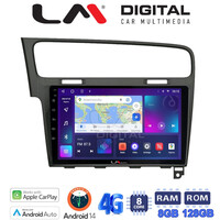 LM Digital - LM ZT8591B GPS Οθόνη OEM Multimedia Αυτοκινήτου για 0 (CarPlay/AndroidAuto/BT/GPS/WIFI/GPRS) electriclife