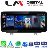 LM Digital - LM GH2 350 EVO Οθόνη OEM Multimedia Αυτοκινήτου για BMW SERIES 3 2010 >(F30 F31,F34,F35,F80)BMW SERIES 4 2013 >(F32,F33,F36,F83)με σύστημα NBT (CarPlay/AndroidAuto/BT/GPS/WIFI/GPRS) electriclife