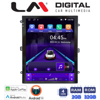 LM Digital - LM N4997 GPS Οθόνη OEM Multimedia τυπου Tesla 9,7inch  (CarPlay/AndroidAuto/BT/GPS/WIFI/GPRS) electriclife