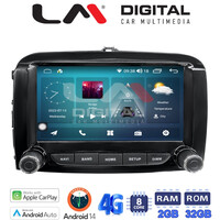 LM Digital - LM R8500 GPS Οθόνη OEM Multimedia Αυτοκινήτου για Fiat 500X 2014 > 2018 (CarPlay/AndroidAuto/BT/GPS/WIFI/GPRS) electriclife