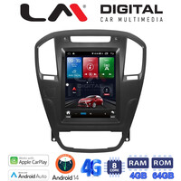 LM Digital - LM TC8114BL GPS Οθόνη OEM Multimedia τυπου Tesla 9,7inch Opel Insignia (CarPlay/AndroidAuto/BT/GPS/WIFI/GPRS) electriclife