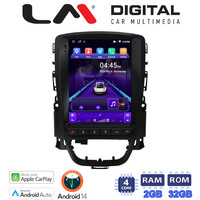 LM Digital - LM TN4072 GPS Οθόνη OEM Multimedia τυπου Tesla 9,7inch Opel Astra J (CarPlay/AndroidAuto/BT/GPS/WIFI/GPRS) electriclife
