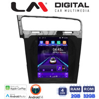 LM Digital - LM TN4591 GPS Οθόνη OEM Multimedia τυπου Tesla 9,7inch VW Golf 7 (CarPlay/AndroidAuto/BT/GPS/WIFI/GPRS) electriclife