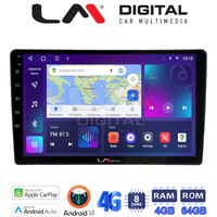 LM Digital - LM ZC8458 GPS Οθόνη OEM Multimedia Αυτοκινήτου για Nissan Micra 2014 > 2016 (CarPlay/AndroidAuto/BT/GPS/WIFI/GPRS) electriclife
