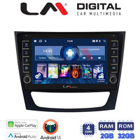 LM Digital - LM ZG4090 GPS Οθόνη OEM Multimedia Αυτοκινήτου για MERCEDES E class (W211)  (CarPlay/AndroidAuto/BT/GPS/WIFI/GPRS) electriclife