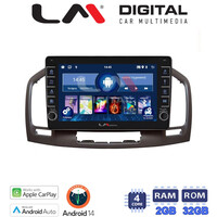 LM Digital - LM ZG4114C GPS Οθόνη OEM Multimedia Αυτοκινήτου για 0 (CarPlay/AndroidAuto/BT/GPS/WIFI/GPRS) electriclife