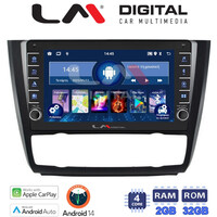 LM Digital - LM ZG4170B GPS Οθόνη OEM Multimedia Αυτοκινήτου για BMW σειρά 1 (E81 - E82 - E87 -E88) (CarPlay/AndroidAuto/BT/GPS/WIFI/GPRS) electriclife
