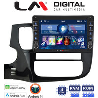 LM Digital - LM ZG4231 GPS Οθόνη OEM Multimedia Αυτοκινήτου για MITSUBISHI OUTLANDER  2013> (CarPlay/AndroidAuto/BT/GPS/WIFI/GPRS) electriclife