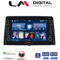 LM Digital - LM ZG4330 GPS Οθόνη OEM Multimedia Αυτοκινήτου για CITROEN BERLINGO - PEUGEOT PARTNER 2019> (CarPlay/AndroidAuto/BT/GPS/WIFI/GPRS) electriclife