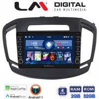 LM Digital - LM ZG4338 GPS Οθόνη OEM Multimedia Αυτοκινήτου για OPEL INSIGNIA  2014> (CarPlay/AndroidAuto/BT/GPS/WIFI/GPRS) electriclife