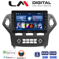 LM Digital - LM ZG4367C GPS Οθόνη OEM Multimedia Αυτοκινήτου για FORD MONDEO 2007 > 2010 (CarPlay/AndroidAuto/BT/GPS/WIFI/GPRS) electriclife