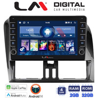 LM Digital - LM ZG4390 GPS Οθόνη OEM Multimedia Αυτοκινήτου για VOLVO XC60 2009-2017 (CarPlay/AndroidAuto/BT/GPS/WIFI/GPRS) electriclife