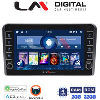 LM Digital - LM ZG4403 GPS Οθόνη OEM Multimedia Αυτοκινήτου για Ford Transit/Tourneo > 2018 (CarPlay/AndroidAuto/BT/GPS/WIFI/GPRS) electriclife