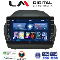 LM Digital - LM ZG4414 GPS Οθόνη OEM Multimedia Αυτοκινήτου για HYUNDAI IX35 2009>2015  (CarPlay/AndroidAuto/BT/GPS/WIFI/GPRS) electriclife