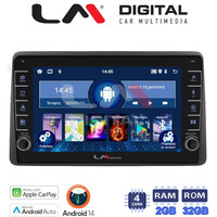 LM Digital - LM ZG4434 GPS Οθόνη OEM Multimedia Αυτοκινήτου για DACIA DUSTER 2019> (CarPlay/AndroidAuto/BT/GPS/WIFI/GPRS) electriclife