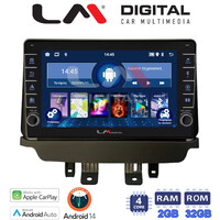 LM Digital - LM ZG4532 GPS Οθόνη OEM Multimedia Αυτοκινήτου για Mazda 2 2014 > (CarPlay/AndroidAuto/BT/GPS/WIFI/GPRS) electriclife