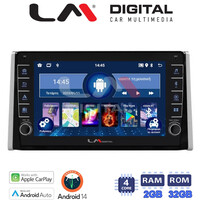 LM Digital - LM ZG4572 GPS Οθόνη OEM Multimedia Αυτοκινήτου για TOYOTA RAV 4  2019 >  (CarPlay/AndroidAuto/BT/GPS/WIFI/GPRS) electriclife
