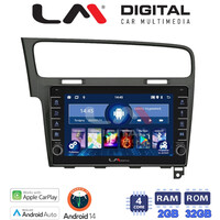 LM Digital - LM ZG4591B GPS Οθόνη OEM Multimedia Αυτοκινήτου για 0 (CarPlay/AndroidAuto/BT/GPS/WIFI/GPRS) electriclife