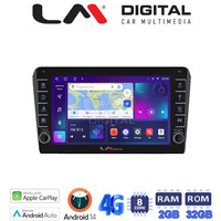 LM Digital - LM ZG8025B GPS Οθόνη OEM Multimedia Αυτοκινήτου για 0 (CarPlay/AndroidAuto/BT/GPS/WIFI/GPRS) electriclife