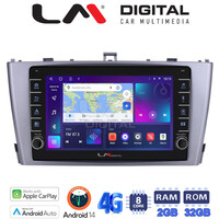 LM Digital - LM ZG8027 GPS Οθόνη OEM Multimedia Αυτοκινήτου για TOYOTA AVENSIS T27 2009 > 2016  (CarPlay/AndroidAuto/BT/GPS/WIFI/GPRS) electriclife