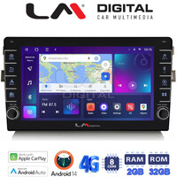 LM Digital - LM ZG8028B GPS Οθόνη OEM Multimedia Αυτοκινήτου για Toyota Auris 2007 > 2012 (CarPlay/AndroidAuto/BT/GPS/WIFI/GPRS) electriclife