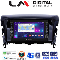 LM Digital - LM ZG8030 GPS Οθόνη OEM Multimedia Αυτοκινήτου για MITSUBISHI ECLIPSE CROSS 2018> (CarPlay/AndroidAuto/BT/GPS/WIFI/GPRS) electriclife