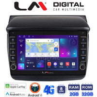 LM Digital - LM ZG8094 GPS Οθόνη OEM Multimedia Αυτοκινήτου για MITSUBISHI L200 2006 > 2014 (CarPlay/AndroidAuto/BT/GPS/WIFI/GPRS) electriclife